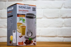 Sencor SCG 1050WH Elektromos kávédaráló - fehér Konyhai termékek - Kávéfőző / kávéörlő / kiegészítő - Kávédaráló / őrlő - 274771