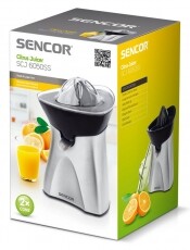 Sencor SCJ 6050SS citrusfacsaró Konyhai termékek - Konyhai kisgép (előkészítés / feldolgozás) - Citrus / gyümölcs facsaró - 274701