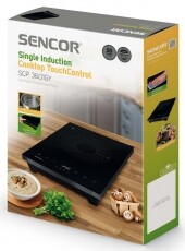 Sencor SCP 3601GY Indukciós Főzőlap Konyhai termékek - Sütő-főzőlap, tűzhely (szabadonálló) - Indukciós főzőlap (szabadonálló) - 364573
