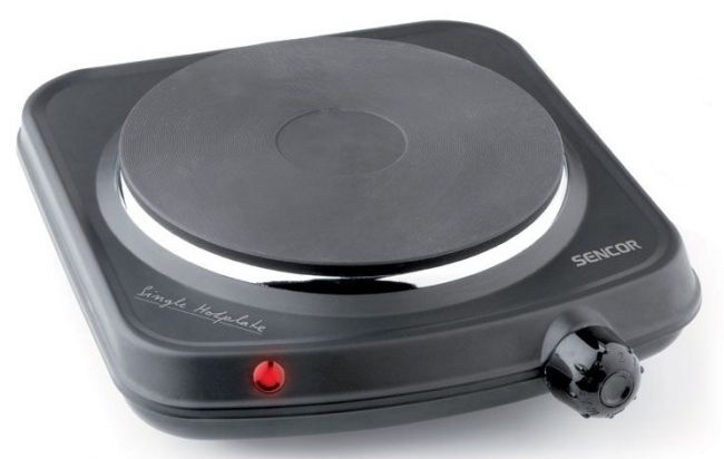 Sencor SCP 1501BK  Sütőlap - fekete Konyhai termékek - Sütő-főzőlap, tűzhely (szabadonálló) - Elektromos főzőlap (szabadonálló) - 274755
