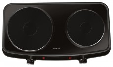 Sencor SCP 2254BK elektromos főzőlap Konyhai termékek - Sütő-főzőlap, tűzhely (szabadonálló) - Elektromos főzőlap (szabadonálló) - 340786
