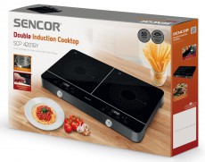 Sencor SCP4201GY indukciós főzőlap Konyhai termékek - Sütő-főzőlap, tűzhely (szabadonálló) - Indukciós főzőlap (szabadonálló) - 366829