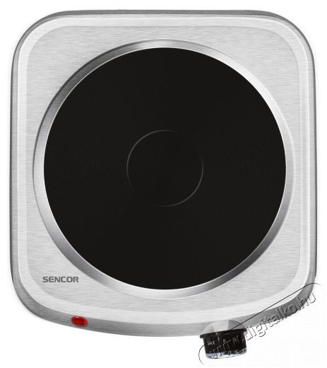 Sencor SCP 1505SS elektromos főzőlap Konyhai termékek - Sütő-főzőlap, tűzhely (szabadonálló) - Elektromos főzőlap (szabadonálló) - 342108