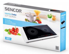 Sencor SCP 5304WH indukciós főzőlap Konyhai termékek - Sütő-főzőlap, tűzhely (szabadonálló) - Indukciós főzőlap (szabadonálló) - 297428
