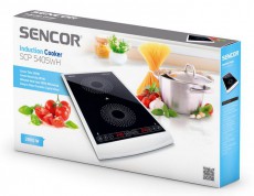 Sencor SCP 5405WH indukciós főzőlap Konyhai termékek - Sütő-főzőlap, tűzhely (szabadonálló) - Indukciós főzőlap (szabadonálló) - 297429