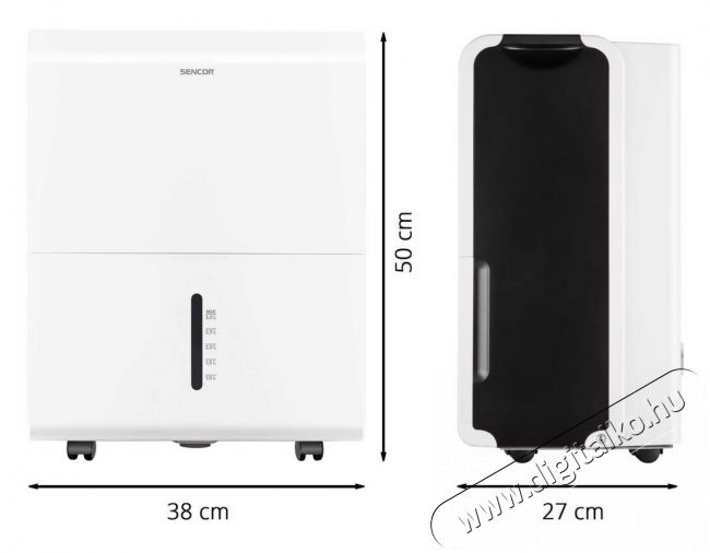 Sencor SDH 3010WH páramentesítő Szépségápolás / Egészség - Légtisztító / párásító / párátlanító - Páramentesítő - 336084