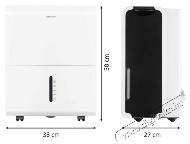 Sencor SDH 3020WH Páramentesítő Szépségápolás / Egészség - Légtisztító / párásító / párátlanító - Páramentesítő - 351526