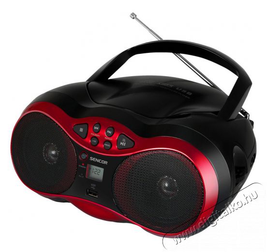Sencor SPT 233 hordozható rádió Audio-Video / Hifi / Multimédia - Hordozható CD / DVD / Multimédia készülék - Hordozható CD / Multimédia rádiómagnó / Boombox - 296978