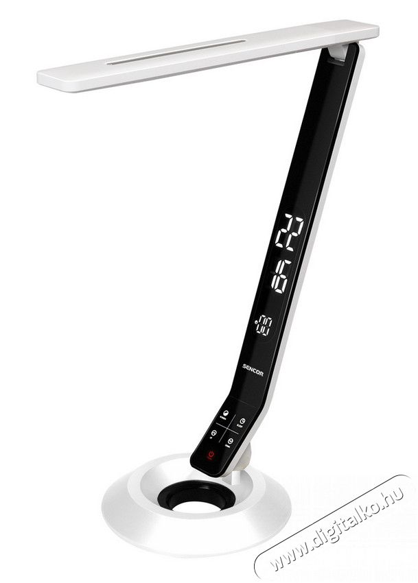 Sencor STL 201 asztali LED lámpa órával Háztartás / Otthon / Kültér - Világítás / elektromosság - Asztali lámpa - 296976