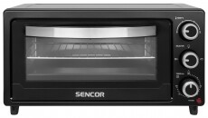 Sencor SEO 1710BK elektromos mini sütő Konyhai termékek - Sütő-főzőlap, tűzhely (szabadonálló) - Mini sütő / mini grill / mini konyha - 342112