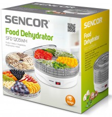 Sencor SFD 1205WH Gyümölcsaszaló - fehér Konyhai termékek - Konyhai kisgép (sütés / főzés / hűtés / ételkészítés) - Gyümölcsaszaló - 280376