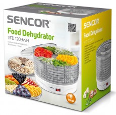 Sencor SFD 1209WH Gyümölcsaszaló - fehér Konyhai termékek - Konyhai kisgép (sütés / főzés / hűtés / ételkészítés) - Gyümölcsaszaló - 279335