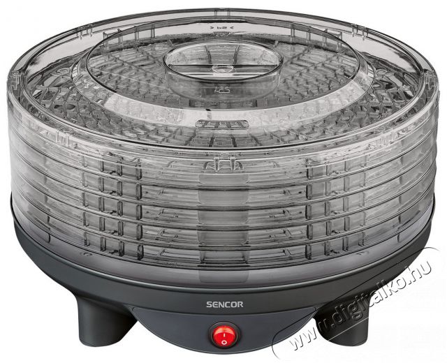 Sencor SFD 1305BK Gyümölcsaszaló - fekete Konyhai termékek - Konyhai kisgép (sütés / főzés / hűtés / ételkészítés) - Gyümölcsaszaló - 280377