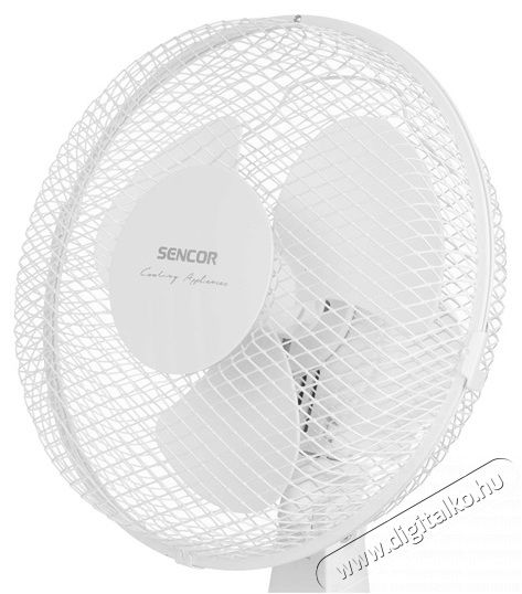 Sencor SFE2310WH asztali ventilátor Háztartás / Otthon / Kültér - Ventilátor / Légkondicionáló - Asztali ventilátor - 362167