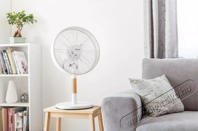 Sencor SFE3080WH asztali ventilátor Háztartás / Otthon / Kültér - Ventilátor / Légkondicionáló - Asztali ventilátor - 362173
