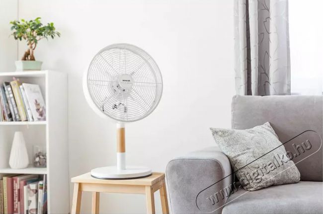 Sencor SFE3080WH asztali ventilátor Háztartás / Otthon / Kültér - Ventilátor / Légkondicionáló - Asztali ventilátor - 362173