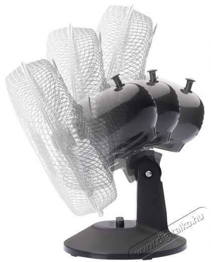 Sencor SFE 2311BK asztali ventilátor Háztartás / Otthon / Kültér - Ventilátor / Légkondicionáló - Asztali ventilátor - 336086