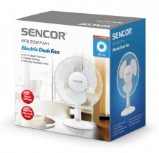 Sencor SFE 2327WH Ventilátor asztali Háztartás / Otthon / Kültér - Ventilátor / Légkondicionáló - Asztali ventilátor - 346006