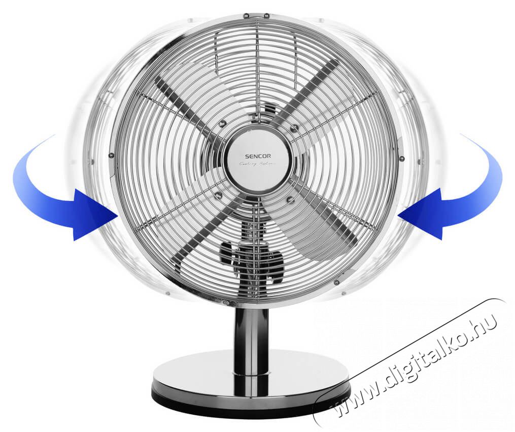 Sencor SFE 2540SL asztali ventilátor Háztartás / Otthon / Kültér - Ventilátor / Légkondicionáló - Asztali ventilátor - 336087
