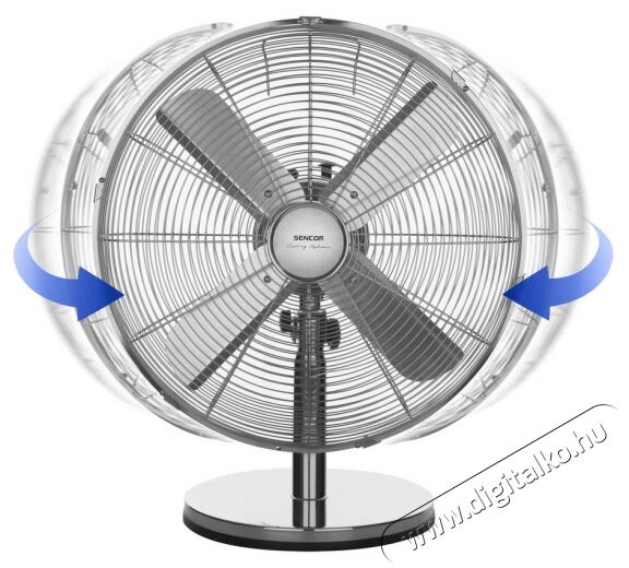Sencor SFE 4040SL asztali ventilátor Háztartás / Otthon / Kültér - Ventilátor / Légkondicionáló - Asztali ventilátor - 336091
