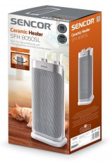 Sencor SFH 8050SL Kerámia hősugárzó - ezüstszürke Háztartás / Otthon / Kültér - Fűtés - Hősugárzó / fűtőtest - 353630