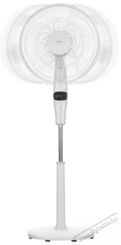 Sencor SFN5200WH álló ventilátor Háztartás / Otthon / Kültér - Ventilátor / Légkondicionáló - Álló / padló ventilátor - 362175