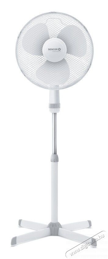 Sencor SFN 4047WH álló ventilátor Háztartás / Otthon / Kültér - Ventilátor / Légkondicionáló - Álló / padló ventilátor - 339654