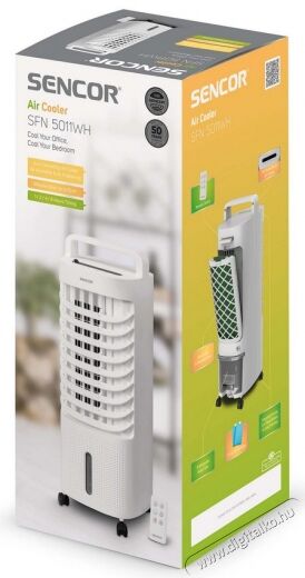 Sencor SFN 5011WH Léghűtő Háztartás / Otthon / Kültér - Ventilátor / Légkondicionáló - Párásító ventilátor - 364584
