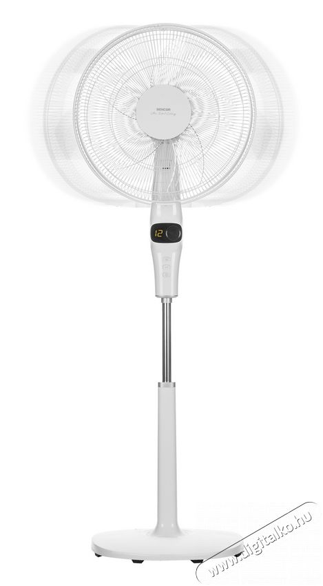 Sencor SFN 5200WH álló ventilátor Háztartás / Otthon / Kültér - Ventilátor / Légkondicionáló - Álló / padló ventilátor - 349310