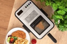 Sencor SFR8200SS olajsütő Konyhai termékek - Konyhai kisgép (sütés / főzés / hűtés / ételkészítés) - Olajsütő - 366836