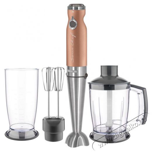 Sencor SHB 5605RS-EUE3 4in1 botmixer szett - rózsa Konyhai termékek - Konyhai kisgép (előkészítés / feldolgozás) - Botmixer - 354924