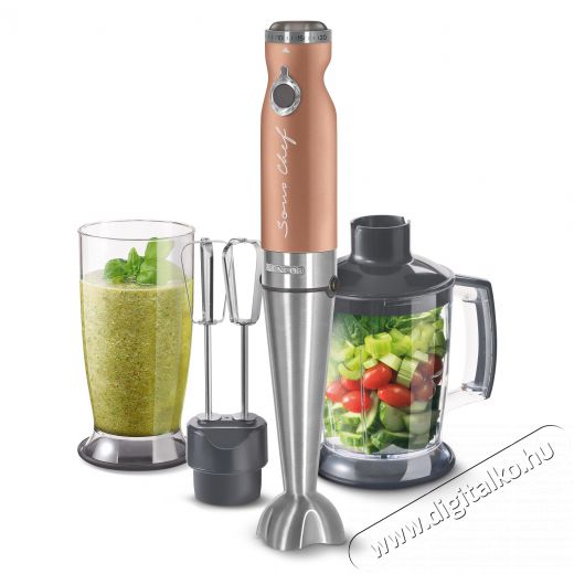 Sencor SHB 5606GD 4in1 Botmixer szett - arany Konyhai termékek - Konyhai kisgép (előkészítés / feldolgozás) - Botmixer - 346020