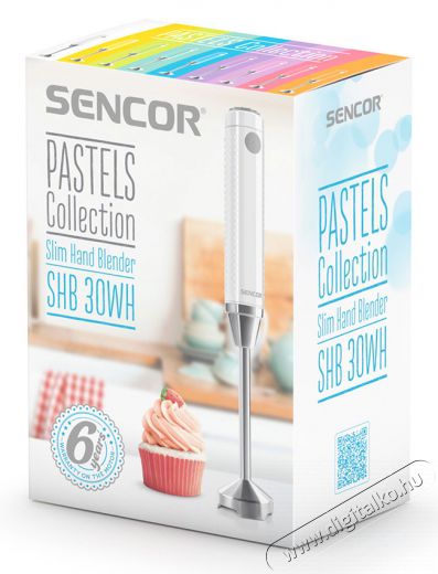 Sencor SHB 30WH botmixer Konyhai termékek - Konyhai kisgép (előkészítés / feldolgozás) - Botmixer - 296121