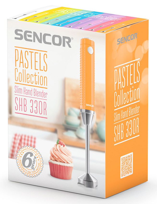 Sencor SHB 33OR botmixer Konyhai termékek - Konyhai kisgép (előkészítés / feldolgozás) - Botmixer - 296124