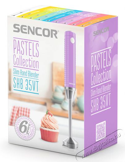 Sencor SHB 35VT botmixer Konyhai termékek - Konyhai kisgép (előkészítés / feldolgozás) - Botmixer - 296126