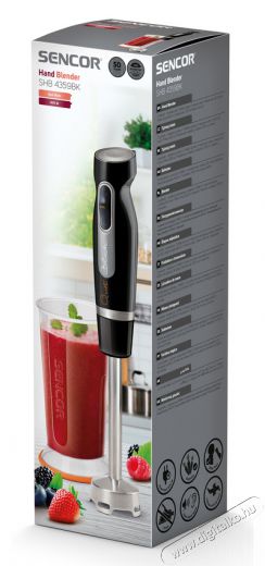 Sencor SHB 4359BK botmixer Konyhai termékek - Konyhai kisgép (előkészítés / feldolgozás) - Botmixer - 349313
