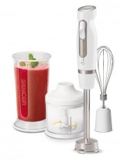 Sencor SHB 4460WH Botmixer szett - fehér Konyhai termékek - Konyhai kisgép (előkészítés / feldolgozás) - Botmixer - 349314