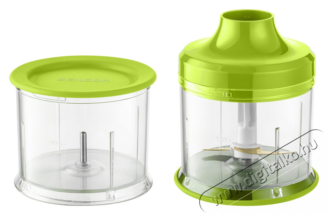Sencor SHB 4461GR Botmixer szett - zöld Konyhai termékek - Konyhai kisgép (előkészítés / feldolgozás) - Botmixer - 349315