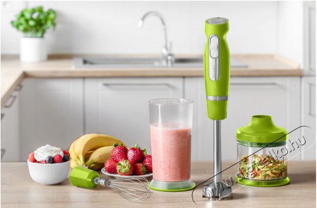 Sencor SHB 4461GR Botmixer szett - zöld Konyhai termékek - Konyhai kisgép (előkészítés / feldolgozás) - Botmixer - 349315