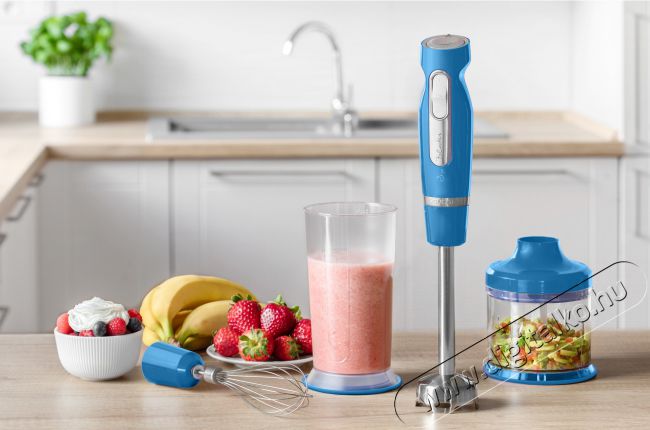 Sencor SHB 4462BL Botmixer szett - kék Konyhai termékek - Konyhai kisgép (előkészítés / feldolgozás) - Botmixer - 349316