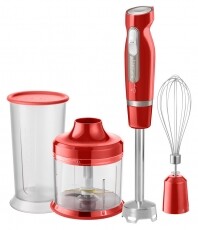 Sencor SHB 4464RD Botmixer szett - piros Konyhai termékek - Konyhai kisgép (előkészítés / feldolgozás) - Botmixer - 349318
