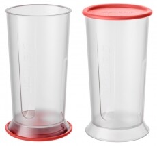 Sencor SHB 4464RD Botmixer szett - piros Konyhai termékek - Konyhai kisgép (előkészítés / feldolgozás) - Botmixer - 349318
