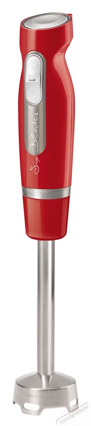 Sencor SHB 4464RD Botmixer szett - piros Konyhai termékek - Konyhai kisgép (előkészítés / feldolgozás) - Botmixer - 349318