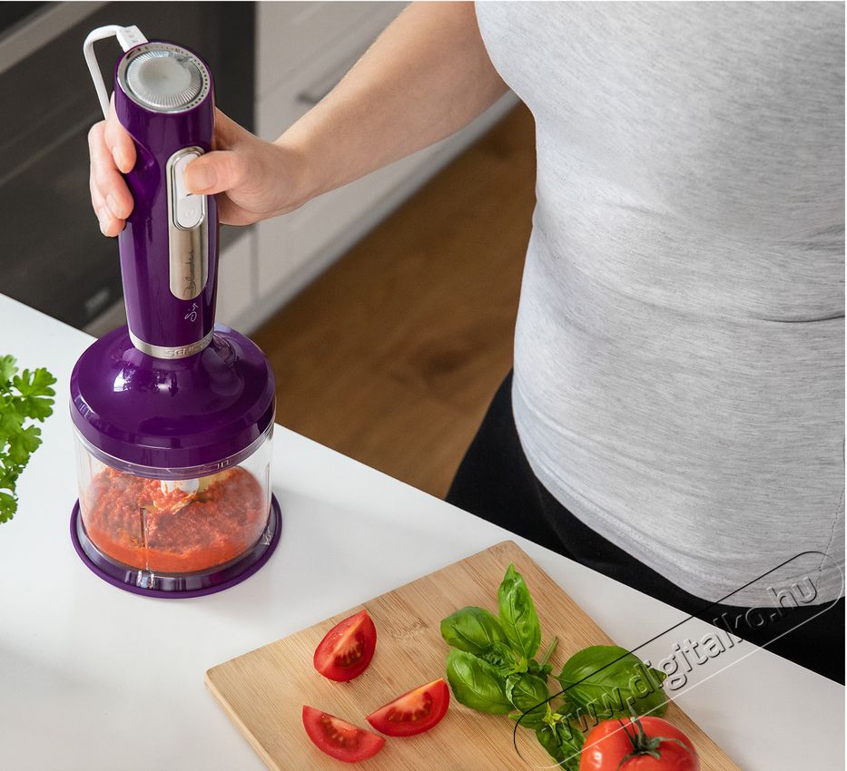 Sencor SHB 4465VT Botmixer szett - lila Konyhai termékek - Konyhai kisgép (előkészítés / feldolgozás) - Botmixer - 349319