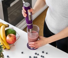 Sencor SHB 4465VT Botmixer szett - lila Konyhai termékek - Konyhai kisgép (előkészítés / feldolgozás) - Botmixer - 349319
