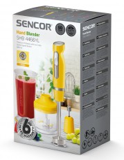 Sencor SHB 4466YL Botmixer szett - citromsárga Konyhai termékek - Konyhai kisgép (előkészítés / feldolgozás) - Botmixer - 349320