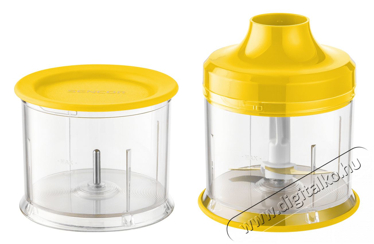 Sencor SHB 4466YL Botmixer szett - citromsárga Konyhai termékek - Konyhai kisgép (előkészítés / feldolgozás) - Botmixer - 349320