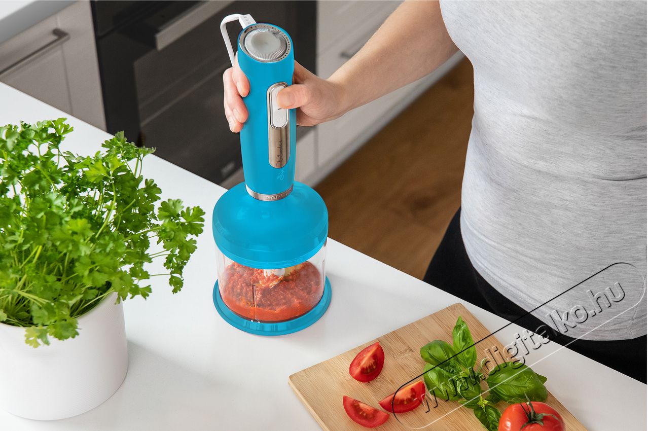 Sencor SHB 4467TQ Botmixer szett - türkízkék Konyhai termékek - Konyhai kisgép (előkészítés / feldolgozás) - Botmixer - 349321