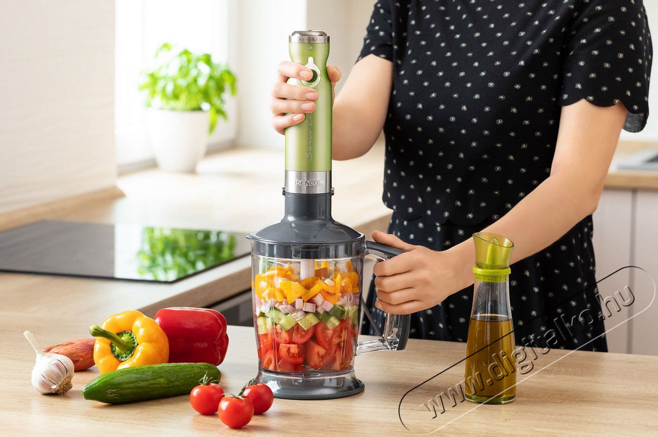 Sencor SHB 5600GG-EUE3 4in1 Botmixerszett Konyhai termékek - Konyhai kisgép (előkészítés / feldolgozás) - Botmixer - 361488
