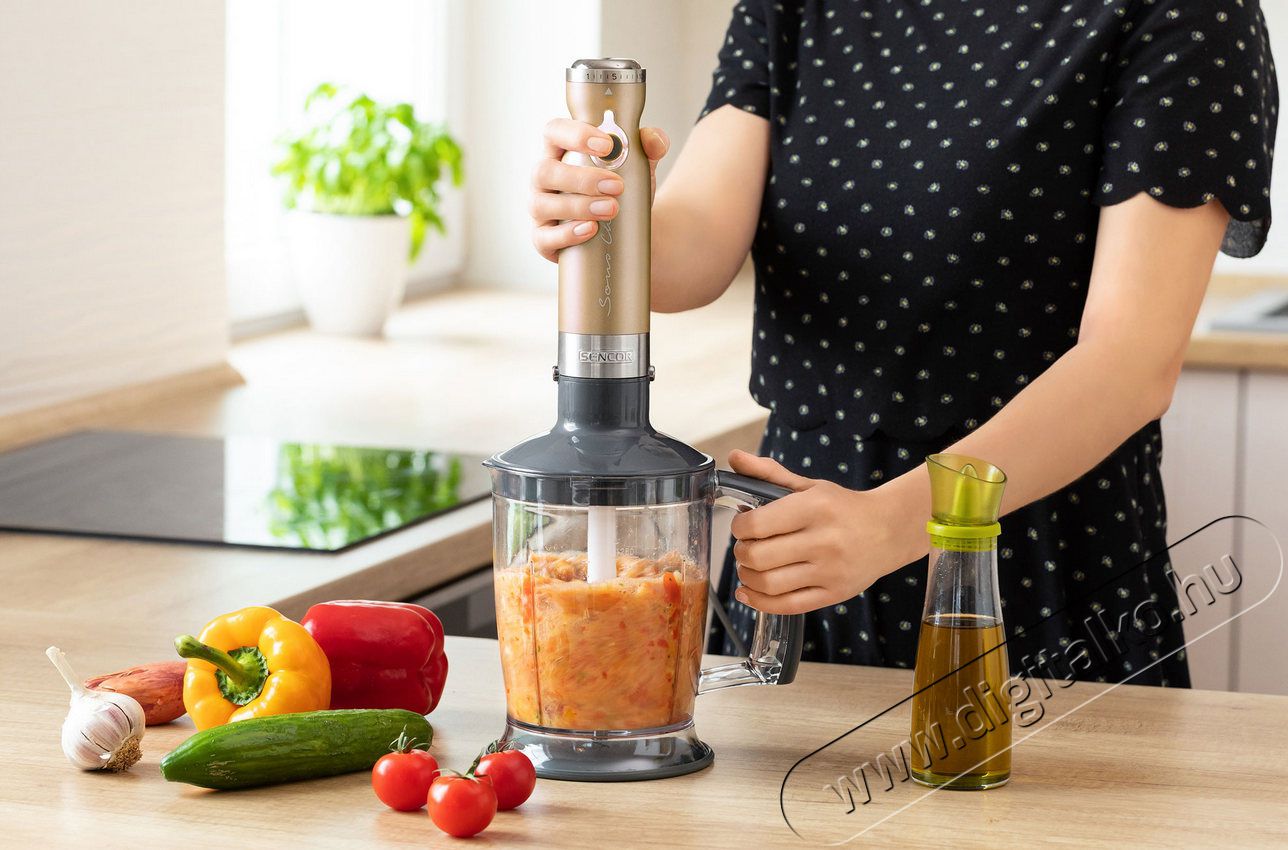 Sencor SHB 5607CH-EUE3 4in1 botmixerszett Konyhai termékek - Konyhai kisgép (előkészítés / feldolgozás) - Botmixer - 361489